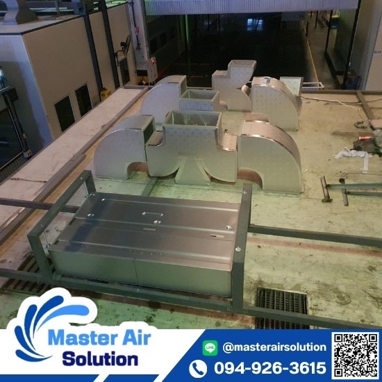 รับออกแบบและติดตั้งวางระบบแอร์ท่อ